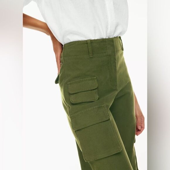 Wilfred Free | Picture Cargo Pant Olive Green Fatigue - Picture 5 of 10